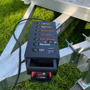 Check N Tow 7/4-Way Plug Modular Trailer Light Tester for 7/4-Way Setup Diagnostic Tool for Mechanics & Enthusiasts