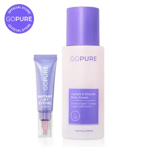 GOPURE Lifting Duo: Eye Gel + Belly Cream