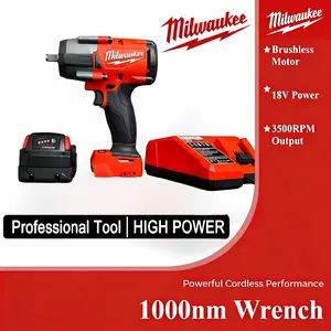 Milwaukee 1000NM Impact Wrench with 1 Battery & Charger #TruckMaintenance #DIYMechanics | Professional Grade Power Tool