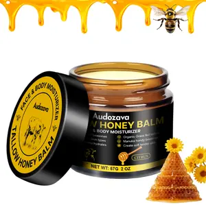 Honey Beef Tallow Cream, A Blend Of Grass-Fed Butter And Natural Wild Honey, Is Used For Deep Moisturizing And Barrier Protection Of The Face And Body, Making It Suitable For Daily Skin Care.