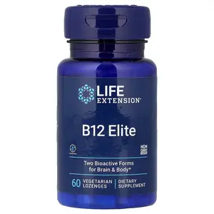 Life Extension B12 Elite, 60 Vegetarian Lozenges (1,000 mcg per Lozenge)