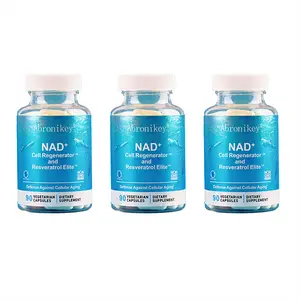 Abronikey 3 cup NAD+ Supplement 2700 mg with Nicotinamide Riboside 200mg，Boost NAD+, 270 Softgels non-pharmaceutical Fitness Healthcare Dietary Edible