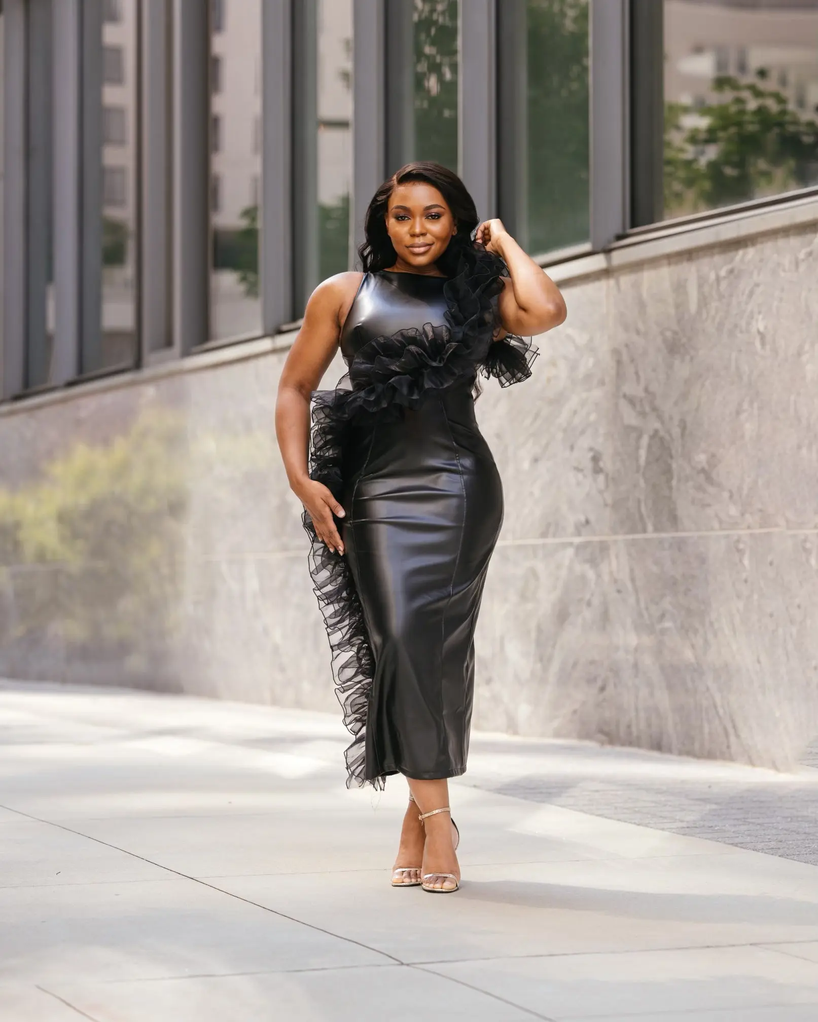 Leather Dress