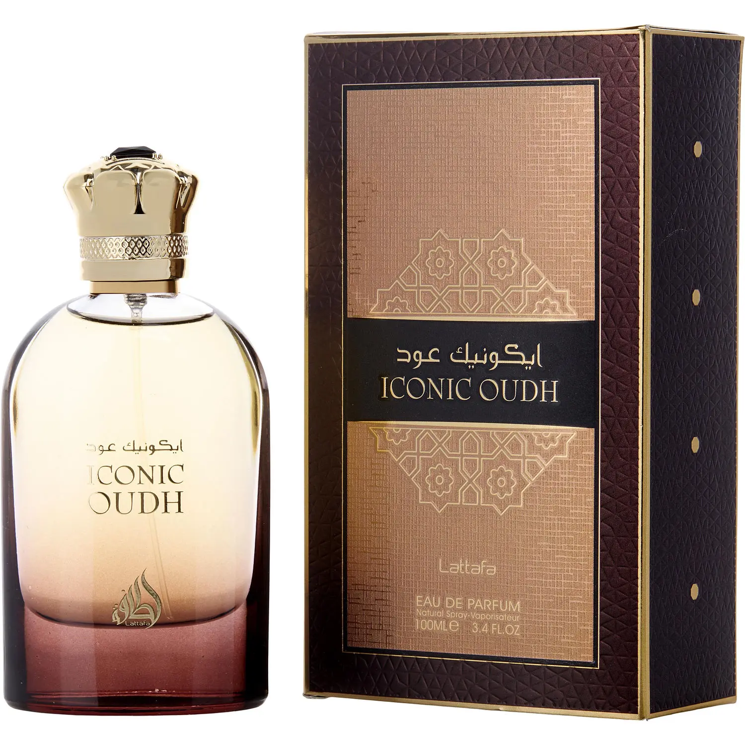 Lattafa Iconic Oudh By Lattafa Eau De Parfum For Unisex