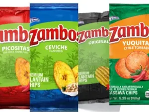Zambos Picositas Ceviche Yuquitas Original Premium Lantain Chips 140g Snack