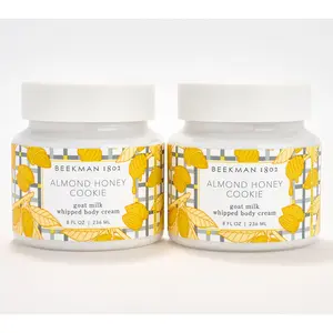 Beekman 1802 Whipped Goat Milk Body Cream Duo