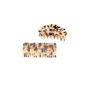 Comb & Claw Clip Set