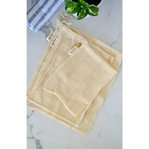 Organic Cotton Mesh Produce Bags
