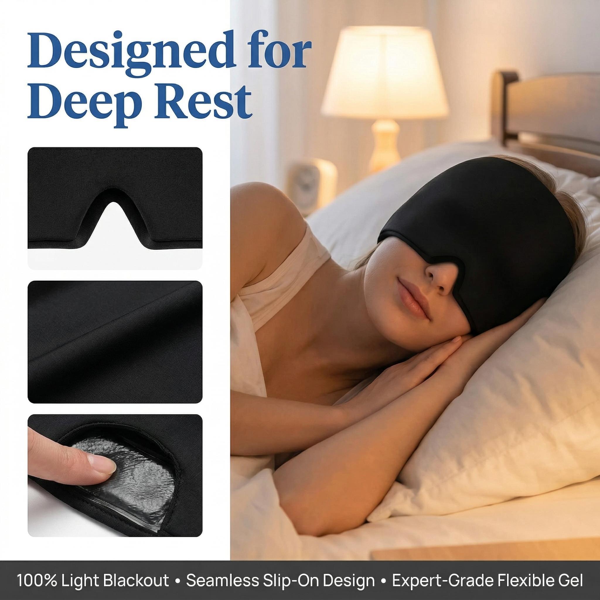 Migraine Headache Relief Cap, Gel lce Head Wrap for Tension and Stress Relief.Suitable for Home breaks, before sleep, office Migraine Headache Relief Cap, Gel lce Head Wrap for Tension and Stress Relief.Suitable for Home breaks, before sleep, office