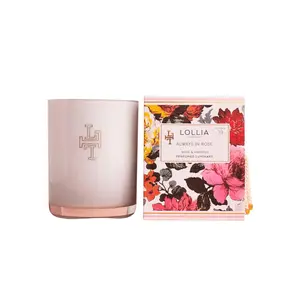 Lollia Always in Rose No. 39 Perfumed Luminary Candle
