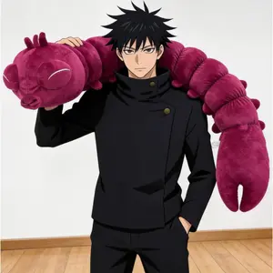 Jujutsu Kaisen Fushiguro Toji Cursed Spririt Plush Toji Fushiguro Worm Plushie Ugly Treasure Cosplay Doll Xmas Gift