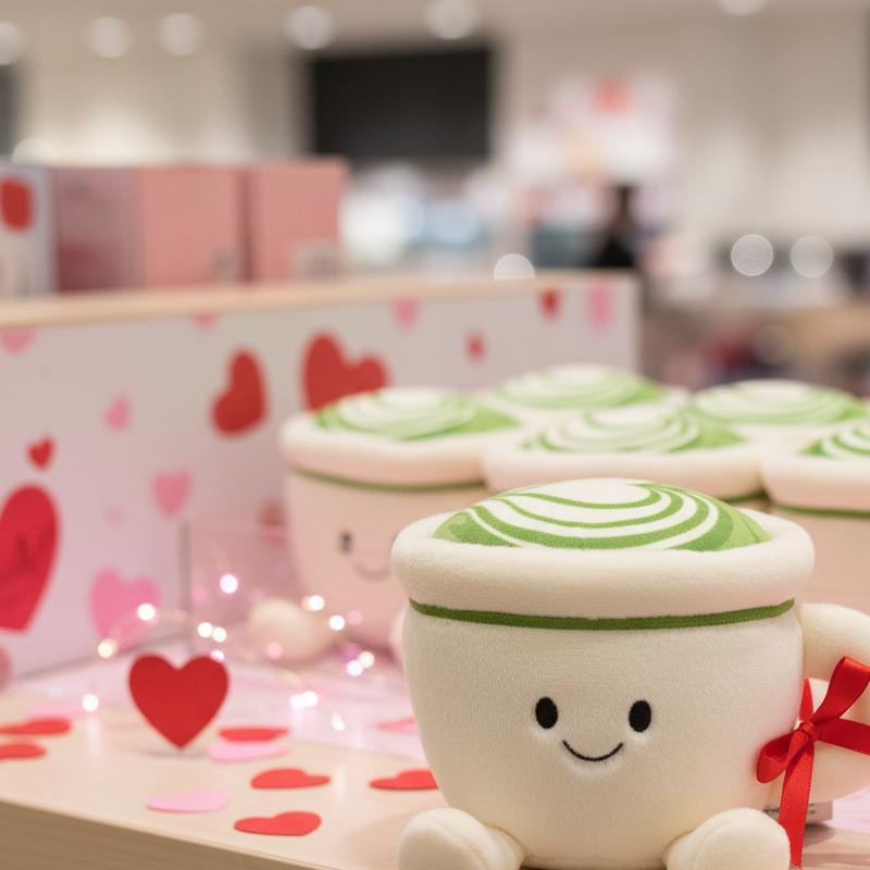 Matcha Latte Anime Peripherals Soft Doll Collection Room Decoration Toy Kid Birthday Gifts