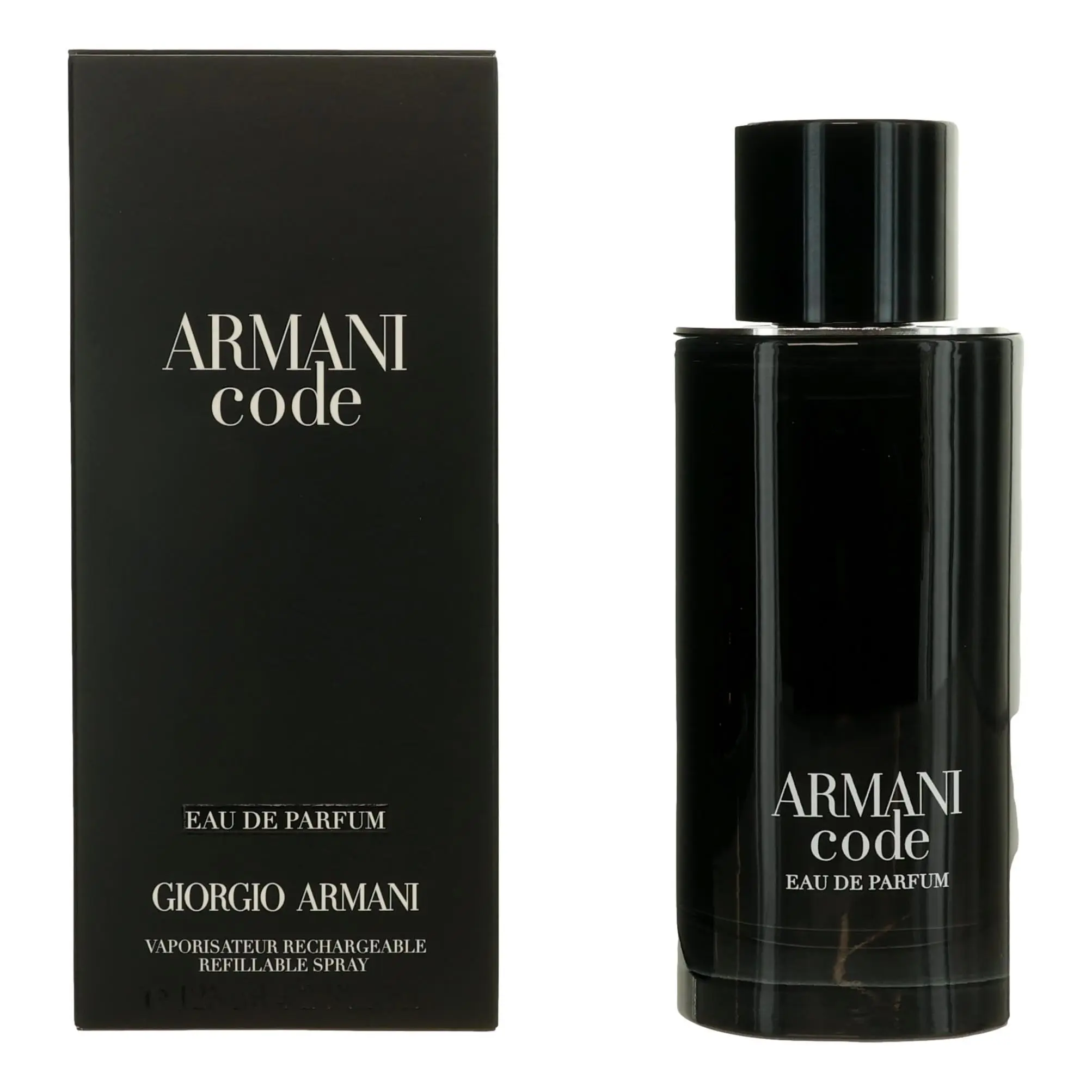 Giorgio Armani Armani Code EDP Refillable Cologne Bottle for Men - 4.2oz, Single Item