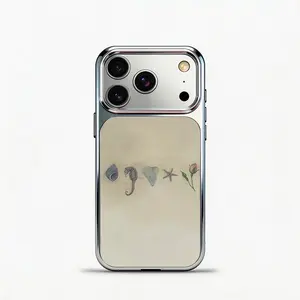 Glass Shockproof Electroplated Silver/Black Shell Heart Starfish Flower iPhone 17ProMax Cover Precise Hole Alignment For Lens Frame 15ProMax Anti-yellow | 14ProMax Anti-fall | 13ProMax Ultra-thin Design 16ProMax AirPhoneCase
