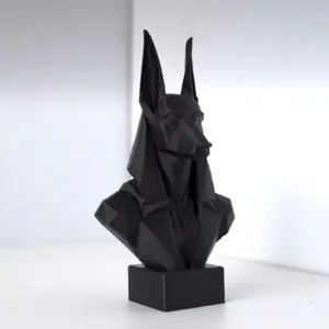 Anubis Figurine Decorative Ornament, home decoration, interior decoration, Crafted Home Accent Piece, Ideal Desktop Display Item, Enhance Your Space with Unique Design