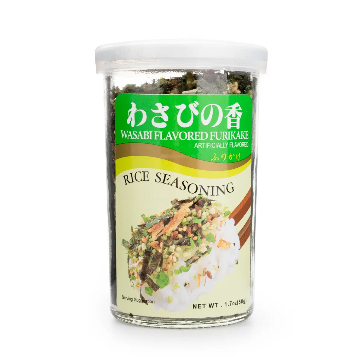 Ajishima Furikake Wasabi Rice Seasoning 1.7 oz Spice Flavor Ajishima Furikake Wasabi Rice Seasoning 1.7 oz Spice Flavor