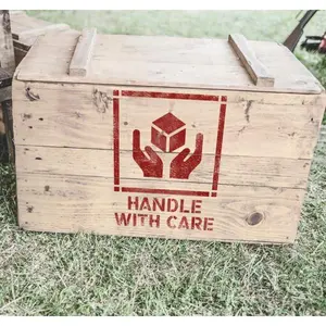 Handle with Care Stencil - Freight Marking Stencil - Shipping Stencils - Industrial Stencils