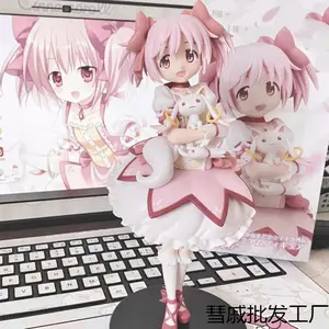 18cm Action Figure Puella Magi Madoka Magica Anime Figure Kaname Madoka Magic Girl Model Decor Statue Dolls Toys Christmas Gift