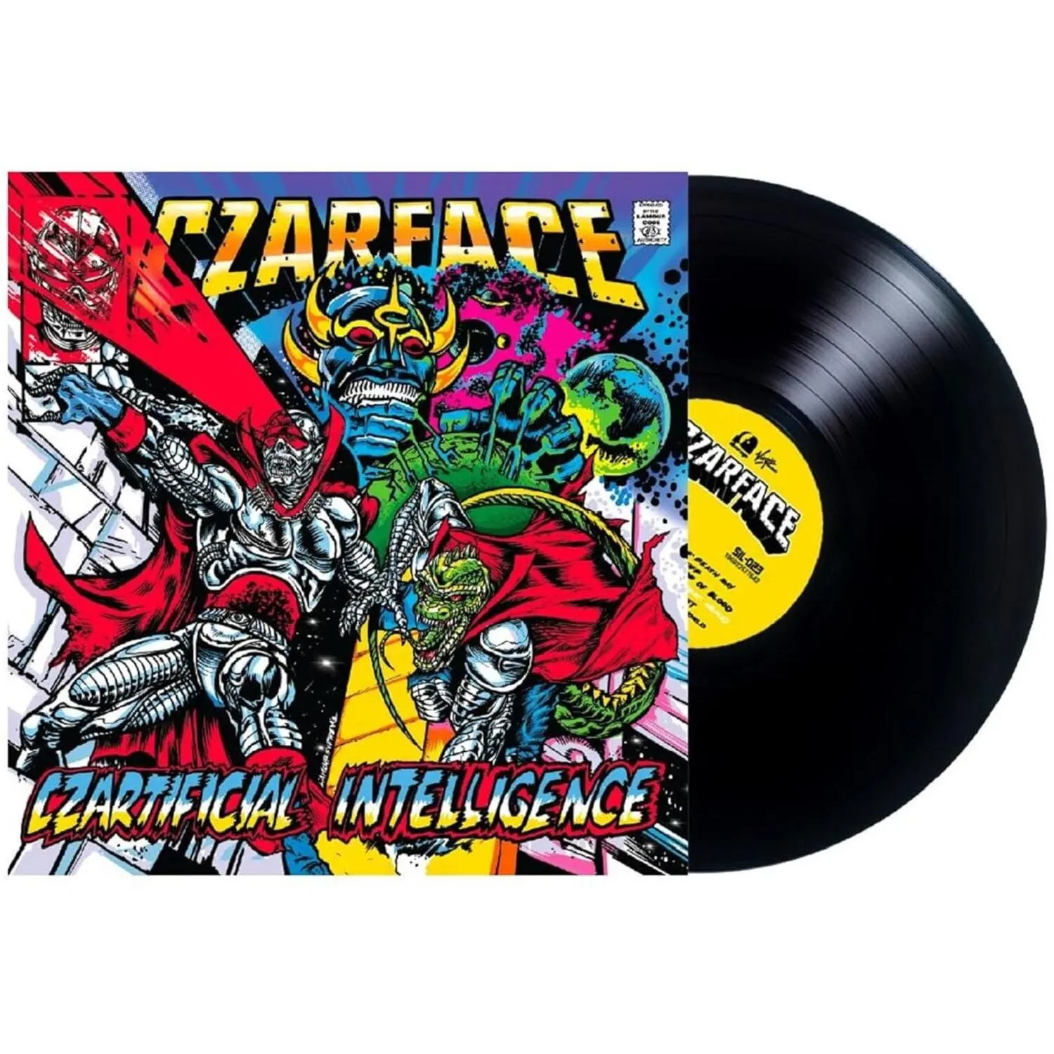 Czarface Czartificial Intelligence 2023 Release English Hip-Hop Rap Band Long Play (LP) Vinyl Record