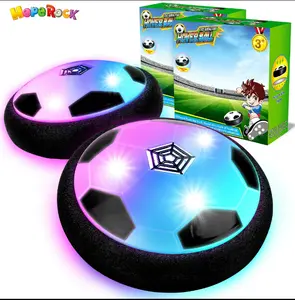 Floating Soccer Ball with Color-Changing LED Lights, Upgraded Motor, Safe Interactive for Indoor Outdoor Play, Ideal Festive Gift for Kids Ages 3-10