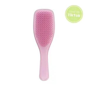 2pcs The Ultimate Detangler Plant Brush for Wet & Dry Hair, Eliminates Knots & Reduces Breakage for All Hair Types, Millennial Pink