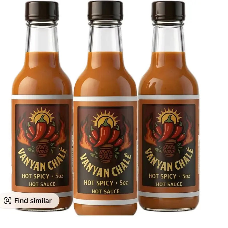 Vanyan Chale Hot Spicy 5oz Hot Sauce - Bold Flavor for Your Meals