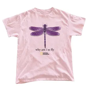 Purple Dragonfly T-Shirt, Animal Tee, Gifts Shirt, Unisex Vintage Graphic Tees Gothic Grunge Y2k Emo Scene Amity Affliction Style Clothes Men Women Streetwear