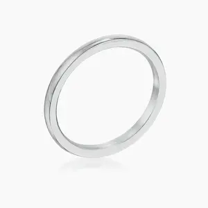 2 mm Stainless Steel Wedding Band