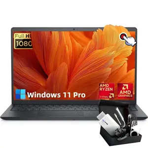 Dell Inspiron 15 3535 Touchscreen Laptop - 15.6" FHD Anti-Glare Display, AMD Ryzen 7 7730U, 32GB RAM + 1TB SSD, AMD Radeon Graphics, Windows 11 Pro, Copilot AI Laptop for Business, Wi-Fi, HDMI,with Laptop Accessories Kit