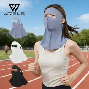 Breathable Sweat-Proof Sun Protection Face Mask, Flexible Fit Cool Feeling Mask, Outdoor Hiking Cycling Face Cover, 1 Piece/3 Pieces