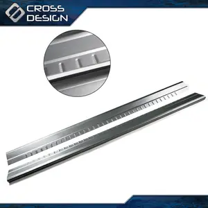 CROSSDESIGN Slip On Rocker Panels Fit For 1999-2007 Chevy Silverado GMC Sierra Extended Cab