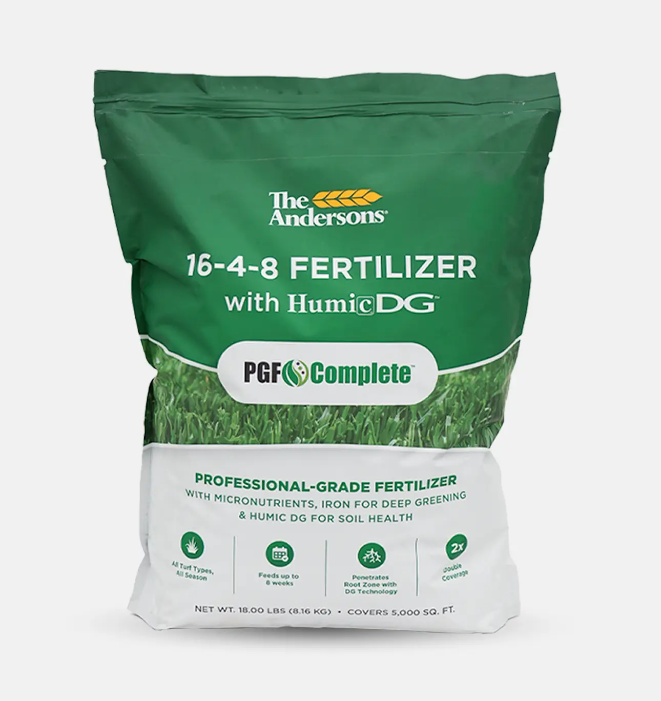 The Andersons PGF Complete Professional-Grade 16-4-8 Fertilizer with 7% Humic DG
