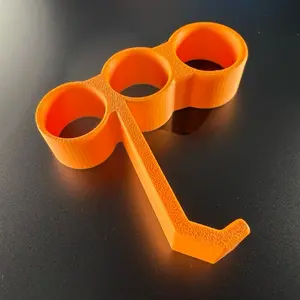 Pinky Saver Phone Holder - Orange Smartphone & Cellphone Accessory for Smartphones and Cellphones Stand Grip Durable