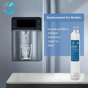 Refrigerator Water Filter - Compatible with Whirlpool EDR3RXD1 & Everydrop 4396841 (1 Pack)