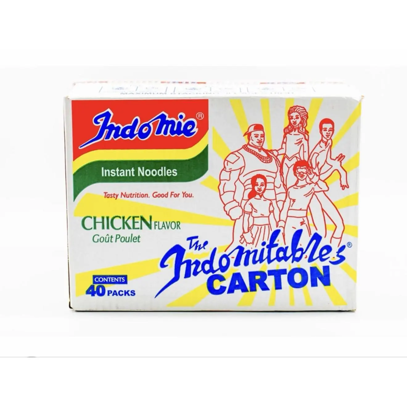 Indomie Onion Flavor Instant Noodles - 4 Pack, Ready-to-Eat, Convenient Snack, Perfect for Quick Meals
