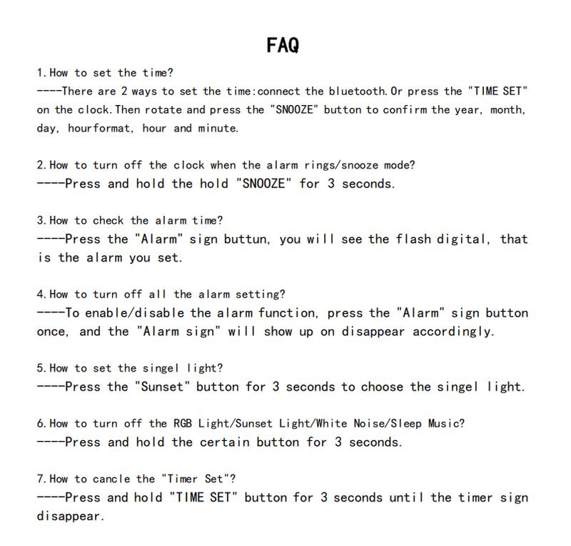 ecozy Sunrise Alarm Clock, White Noise Machine for Sleep, Upgraded Backlit Buttons, Bluetooth Speaker, Dimmable Night Light for Heavy Sleeper, Adults, Kids