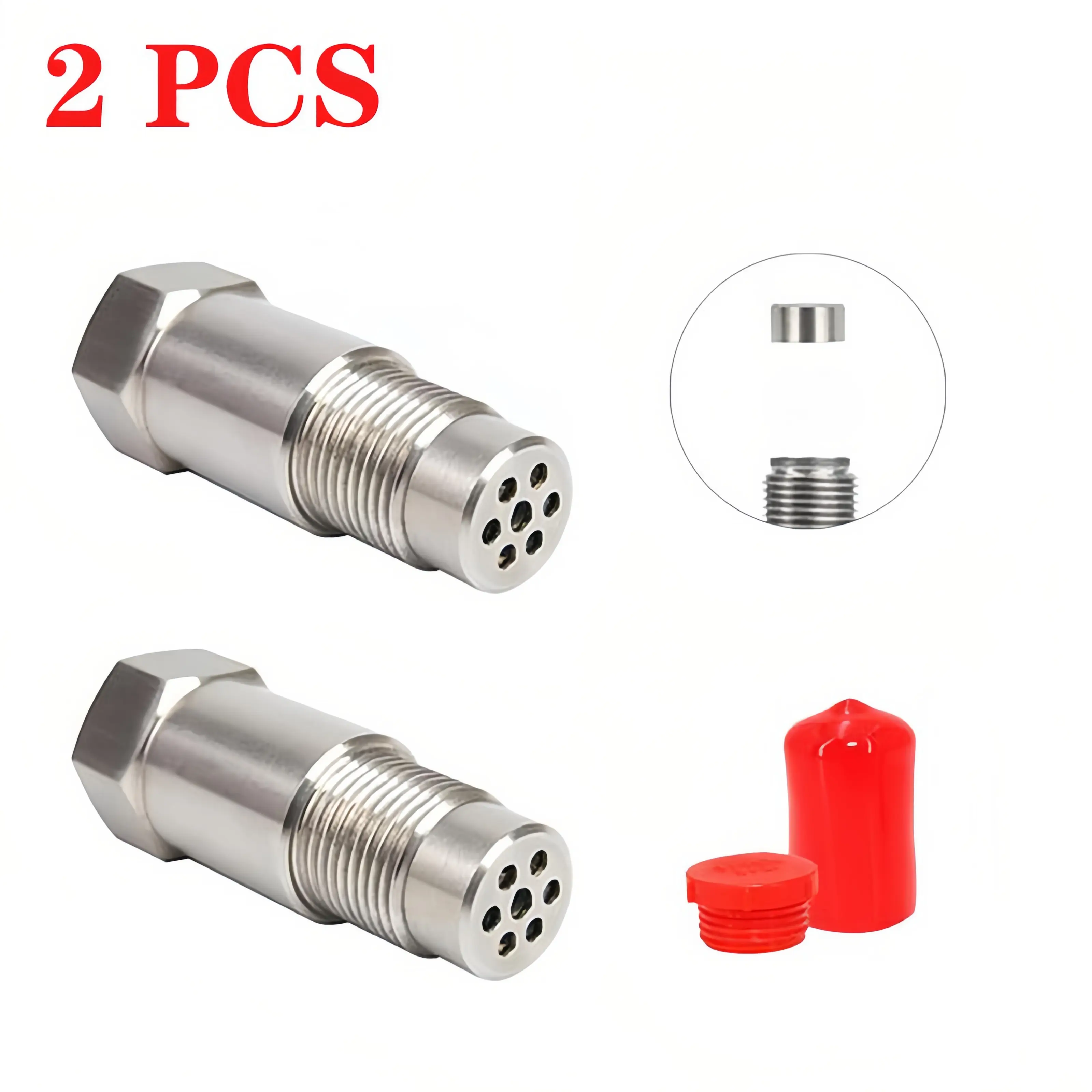 Silver - (without filter) - 2pcs