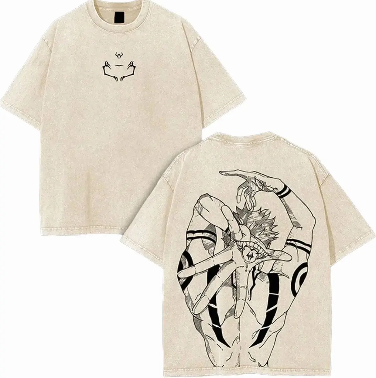 Ryomen Sukuna Jujutsu Kaisen AnimeT-Shirt E