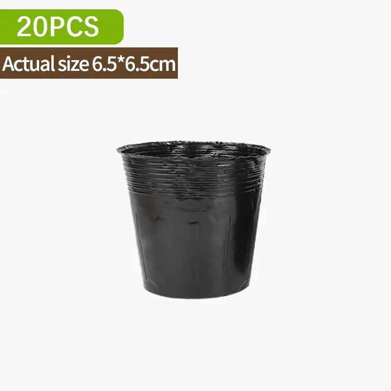 10/20pcs Seedling Cups Planting Pots Disposable Nutrient Bags Flower Pots Seedling Trays Gardening Supplies Garden Accessories