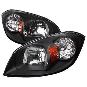 2005-2010 Cobalt Pursuit/G5 Factory Style Crystal Headlights (Matte Black Housing/Clear Lens)