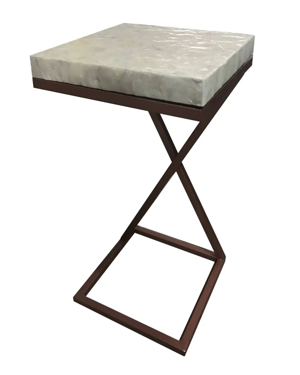 Jeco F-AT012 Crystal Shell Table