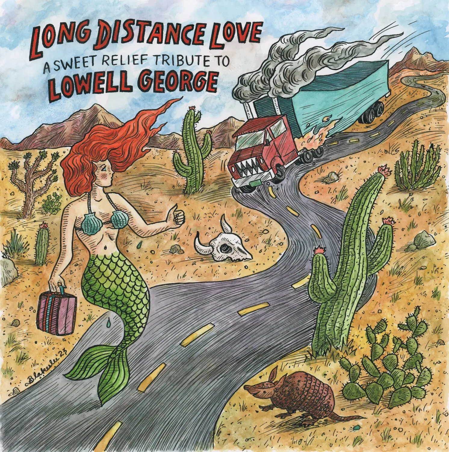 Various Artists - Long Distance Love - a Sweet Relief Tribute to Lowell George  [COMPACT DISC - CD]