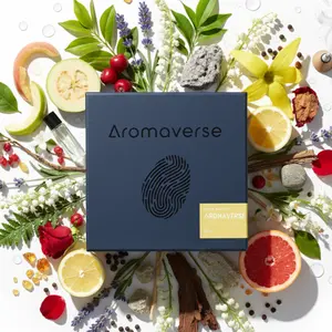 Aromaverse | Deux | Perfume Making Kit | Valentine's Day Gift | Apple Peel Floral Musk Scent for Shared Memories | 6 Perfectly Paired Formulas | 25 Ingredients