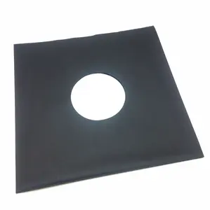 12" Black Craft & Rice Paper Vinyl Disc LP Record Sleeve - pack of 20