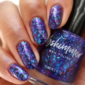 KBShimmer Get Your Knit Together Jelly Flake Nail Polish