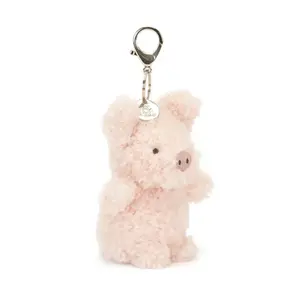 Mini Jellycat Plush Toy Keychain – Cute Stuffed Animal Bag Charm, Soft Kawaii Keyring for Kids, Women and Collectible Fans