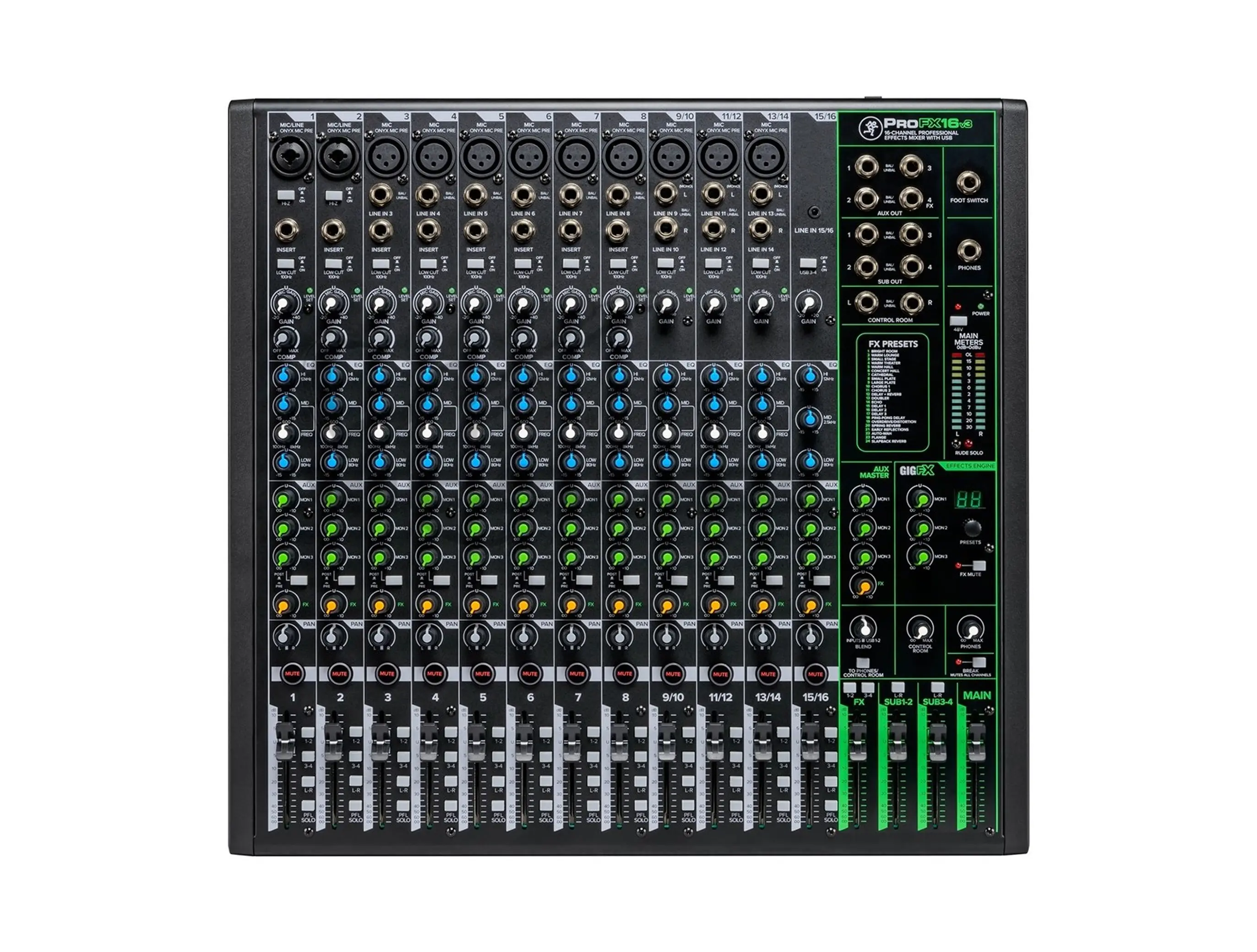 Profx16v3 Analog Mixer Profx16v3 Analog Mixer