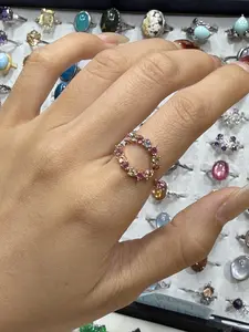 Iries(13539)gc.Tourmaline s925 ring