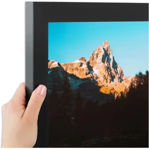 24x36 poster frame 125 black custom picture frame for 24 x 36 photos comes with plexi glass and corrugated backing womfrbw2607924x36