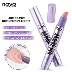 Hydrating Nail Strengthener Pen with Soft Cuticle Oil for Stronger Glossy Nails Prevents Peeling Breakage Smudge-Free Application Everyday Nail Tool for Natural Look, Youth